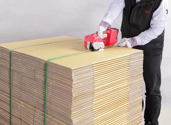 Máy đeo dây đai điện cầm tay Máy đóng gói tự động với pin lithium Máy đóng gói