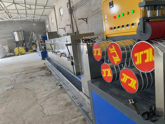 Đường dây ép dây đai CE PP với công suất 5,7 tấn mỗi ngày cho sản xuất quy mô lớn