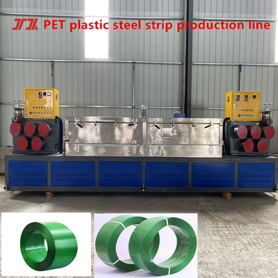 Đường dây sản xuất dây đai PET Extruder tốc độ cao Công suất ép 100-600 kg/giờ Được trang bị máy cuộn servo