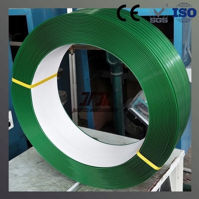 Mức độ căng mạnh sử dụng PET nhựa nhọn màu xanh lá cây sử dụng cho pallet Gói hàng hóa nặng 9-32mm Độ khoan dung ±0.3mm