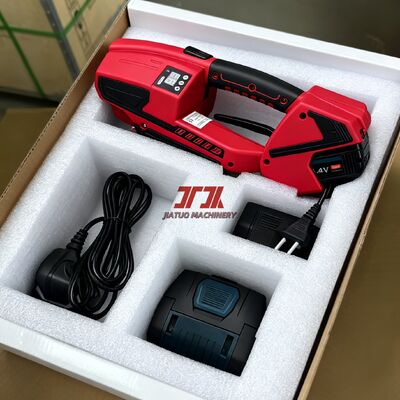 Máy đóng đai Pallet điện 260mm / S 0.5-1.0mm Máy căng đai PET