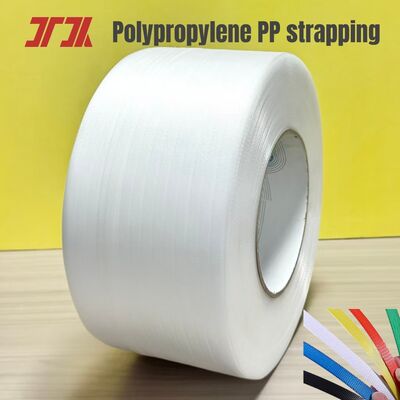 12mm High Tensile Strength PP Strapping Band với khả năng chống thời tiết và thiết kế nhẹ cho bao bì công nghiệp