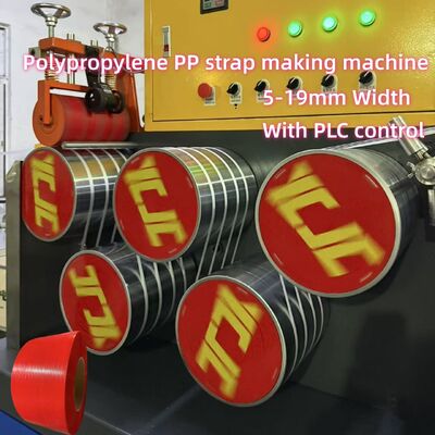 Tiết kiệm năng lượng PP Dây bọc nhựa dây chuyền máy ép > 280m/min Tốc độ cao