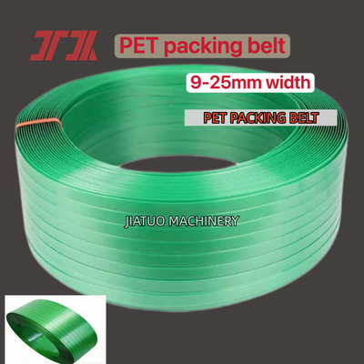 Vành đai dây đai PET nổi màu xanh lá cây 16mm cho dây đai tự động và bao bì an toàn