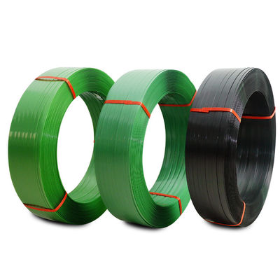 Màu xanh Đen nổi PET nhựa đeo dây đai 200mm 406mm Dia giấy lõi