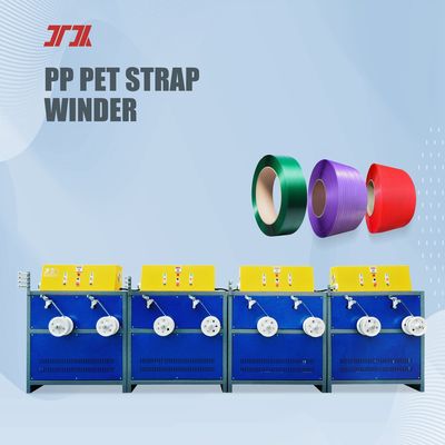 Máy cuốn đai PP PET tự động 9-25 mm Thiết bị sản xuất đai PP PET