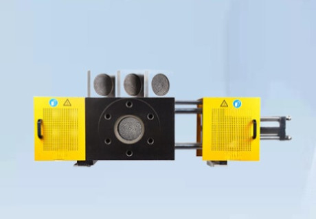 Màn hình ép đùn nhựa Polymer thủy lực Thiết kế dòng chảy Bi 230kg