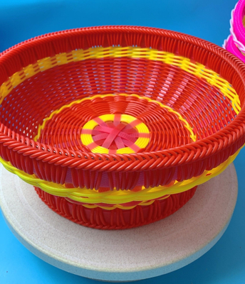 Máy làm rattan đa màu PP PE 5-19mm Máy ép rattan nhân tạo