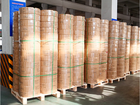 Đai đóng gói bằng nhựa PET Polyester Dây đai màu nổi