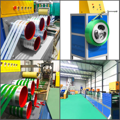 Dây chuyền ép đùn dây đeo Polyester PET Gói dây đai động cơ GUGAO Loại tích hợp