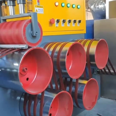 Máy đóng đai nhựa PP Polypropylene Máy đóng gói Đai điều khiển PLC