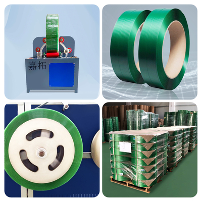 Dây đeo bao bì PET căng thẳng cao Binding Baling Bao bì 10 mm 180kg Dây đai kéo Dây đeo PET