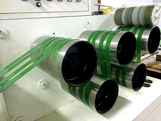 Máy làm dây đeo PET tự động có độ căng dây đeo &gt;850kg Chiều rộng dây đeo 5-19mm