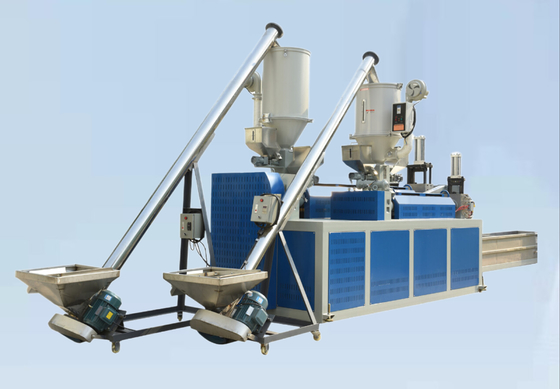 Máy làm dây đeo PP Chiều rộng 5-19mm Tiêu thụ điện năng 100KW