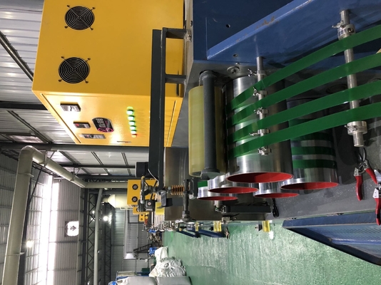 Brick Kiln Pet Strapping Band Machine 16mm Strapping Roll Manufacturing Electric 16mm PET Strap làm máy