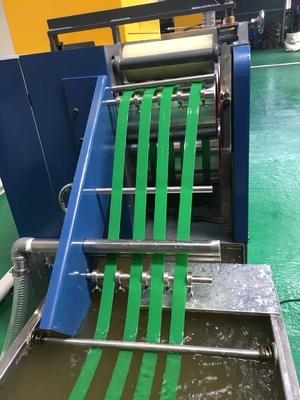 Máy làm dây đeo PET tự động với tốc độ dây 250m/phút và độ căng dây đeo &gt;850kg