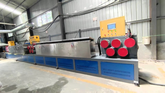 Máy làm dây đeo PET tự động với tốc độ dây 250m/phút và độ căng dây đeo &gt;850kg