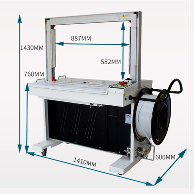 Dụng cụ đóng đai bằng pin điện để đóng gói dây PP/PET Máy đóng đai điện cầm tay để đóng gói dây PP/PET