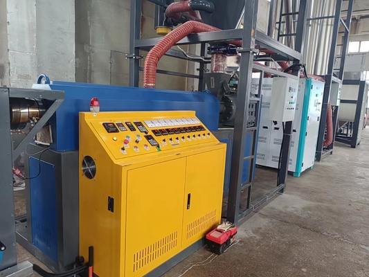 Máy tái chế 250kgs / H hoặc máy làm dây đeo PP thô Độ chính xác sai số nhỏ 19mm