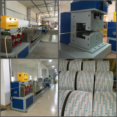 Máy đẩy dây đai dây đai PP một vít Hệ thống cho ăn tự động Hệ thống sản xuất dây đai PP hoàn toàn tự động