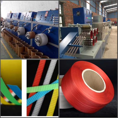 Máy làm dây đai PP tự động có độ căng điều chỉnh với chiều rộng 5-19mm
