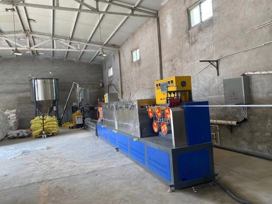 Đường dây sản xuất dây đai PP hiệu quả 50KW Tiêu thụ điện Độ thẳng linh hoạt