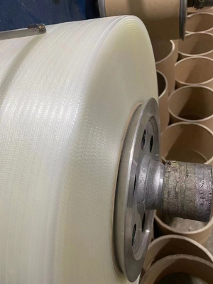 Máy làm dây đai PP 100KW hoàn toàn tự động hiệu suất cao 120-150KG / H Máy làm dây đai PP tự động