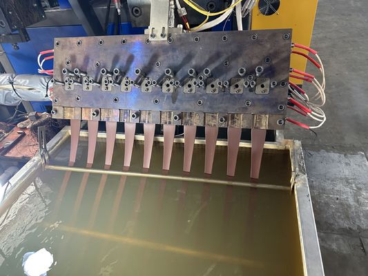 100% tái chế PP nhựa dây đai đóng gói Extrusion Line 5-15mm một vít dây đai PP máy làm