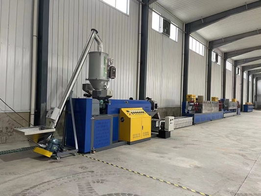 Máy chế tạo dây đai PP bền có thể điều chỉnh căng với máy ép vít đơn hoặc hai