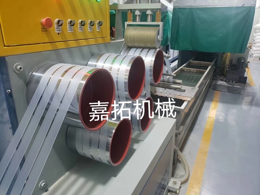 Máy sản xuất dây đai PET hoàn toàn tự động 4 đầu ra 400-450KGS / H