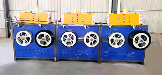 Độ rộng 5-19mm PET Strap Extrusion Line Động cơ servo kép hiệu suất cao PET Strap Winder