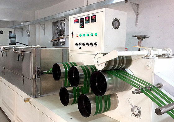 Độ rộng 5-19mm PET Strap Extrusion Line Động cơ servo kép hiệu suất cao PET Strap Winder