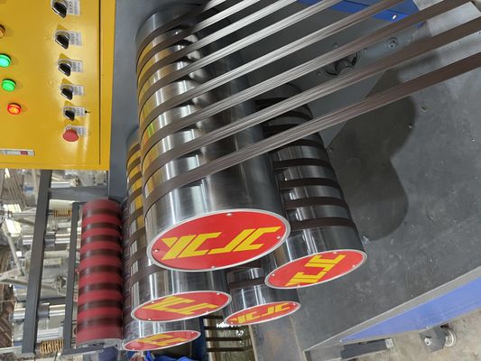 Máy sản xuất dây đai PP chất liệu tái chế tốc độ cao với động cơ GUOMAO