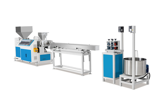 JTPP-110 Máy chế tạo rattan giả mạo nhựa: 3300mm vít, 6 dây đai, 130kg / h Capacity