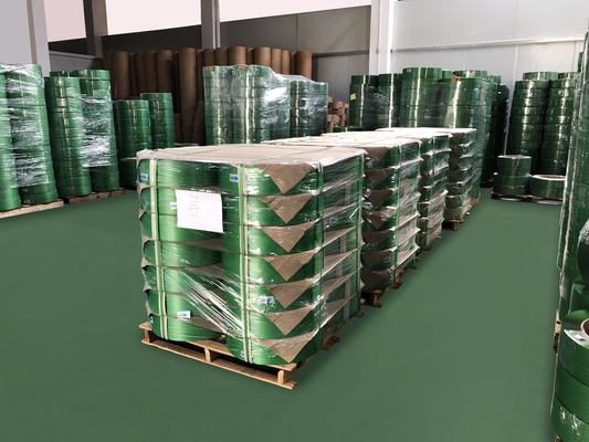 Máy sản xuất dây đai PET cuộn tự động với bộ chuyển mạch Schneider