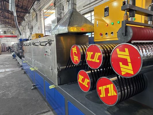 Máy chế tạo băng đeo dây đai PP hoàn toàn tự động với khuôn điều chỉnh