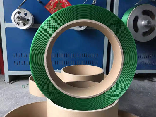 Máy sản xuất dây đai đeo PET 9 25mm Máy sản xuất dây đai đóng gói PET với hệ thống điều khiển PLC.
