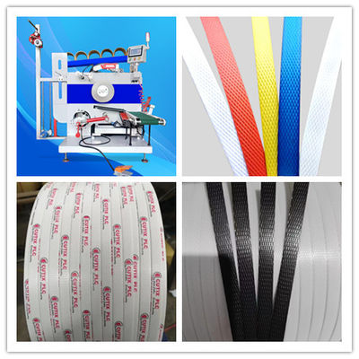 Dây chuyền sản xuất dây đai PP 5-15mm bằng máy nhựa, thiết bị đùn PP cho máy quấn hoàn toàn tự động