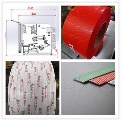 hiệu quả và đáng tin cậy PP dây đai WINDER Động cơ phục vụ kép với tự động cuộn dây