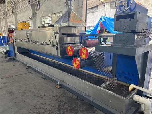 Máy làm dây đai PP 110mm Độ căng dây đai điều chỉnh cho vật liệu tái chế PP