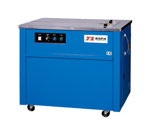 Máy đeo dây đai hoàn toàn tự động của bao bì PP hoặc bao bì tốc độ cao với máy đeo dây đai trên bàn
