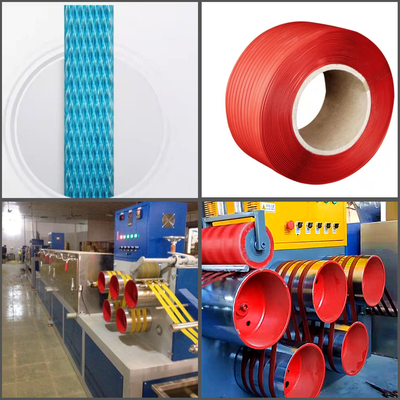 Đường xả dây đai đai PP xử lý chính xác 200-300m/min Với động cơ Siemens