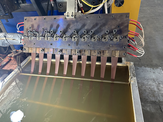 Các vật liệu tái chế PP dây đeo làm máy PLC dây chuyền sản xuất điều khiển