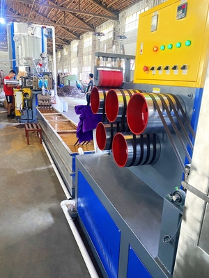 Các vật liệu tái chế PP dây đeo làm máy PLC dây chuyền sản xuất điều khiển