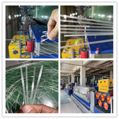Máy chế tạo dây đai thermostat được điều khiển Polypropylene Band Extrusion Line PP 200-350 M/Min Độ bền dây đai cao