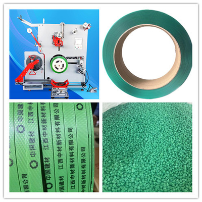 Máy chế tạo dây đai PET dễ bảo trì với cấu trúc bảng ngang