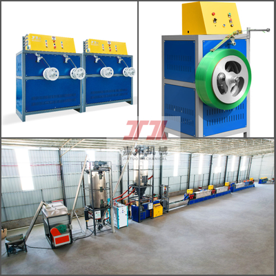 Máy chế tạo dây đai đai PP với điều khiển PLC