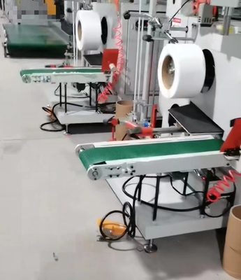 Máy cuộn dây dây tự động đầy đủ với điều khiển màn hình cảm ứng, máy cuộn servo, cuộn lại tự động