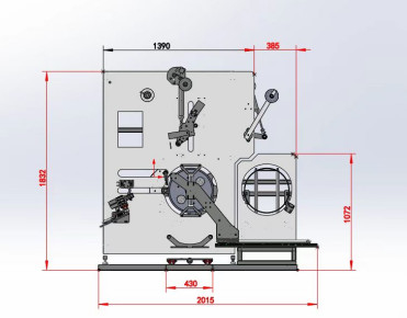 PLC màn hình cảm ứng hoạt động máy dây đai tự động, máy cuộn băng đóng gói PP, tốc độ đường dây: 200-350m/min