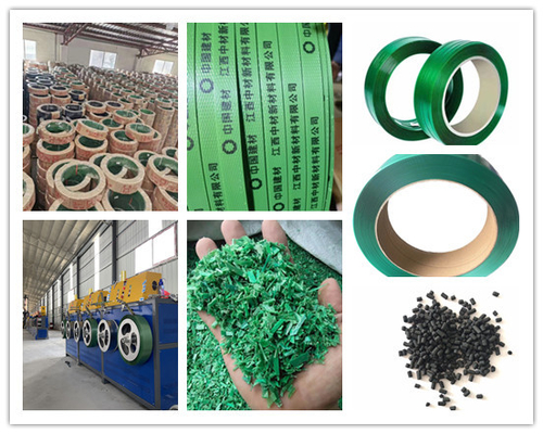 PET dây chuyền sản xuất thép nhựa dây chuyền tự động cuộn tốc độ cao điều khiển PLC PET dây chuyền sản xuất vật nuôi thiết bị